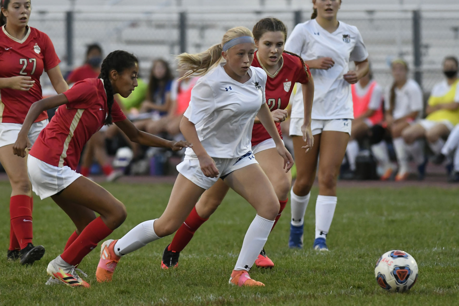 Lake Central at Andrean girls soccer